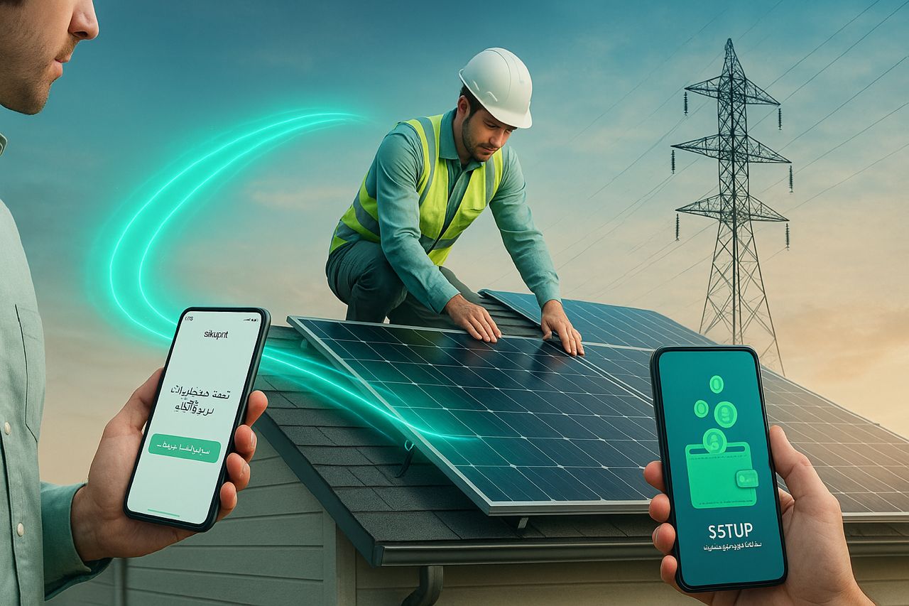 🟢 ثبت‌نام جهت احداث پنل خورشیدی