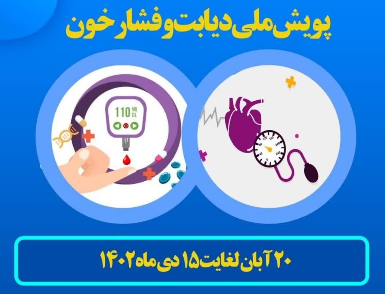 پویش ملی سلامت و غربالگری دیابت و پرفشاری خون