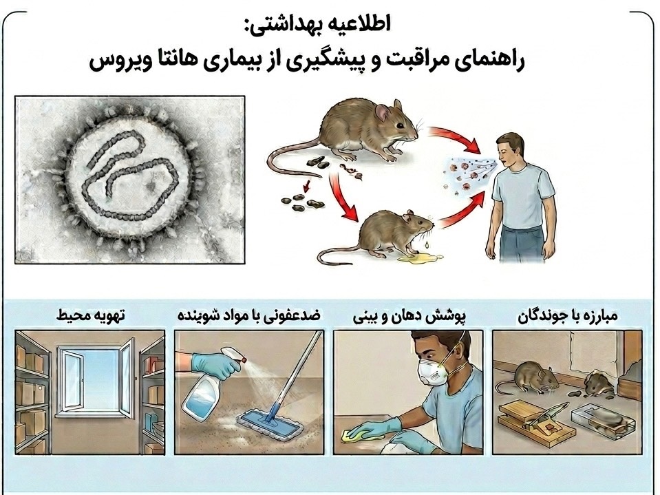 شیوه نامه مراقبت بیماری هانتا ویروس