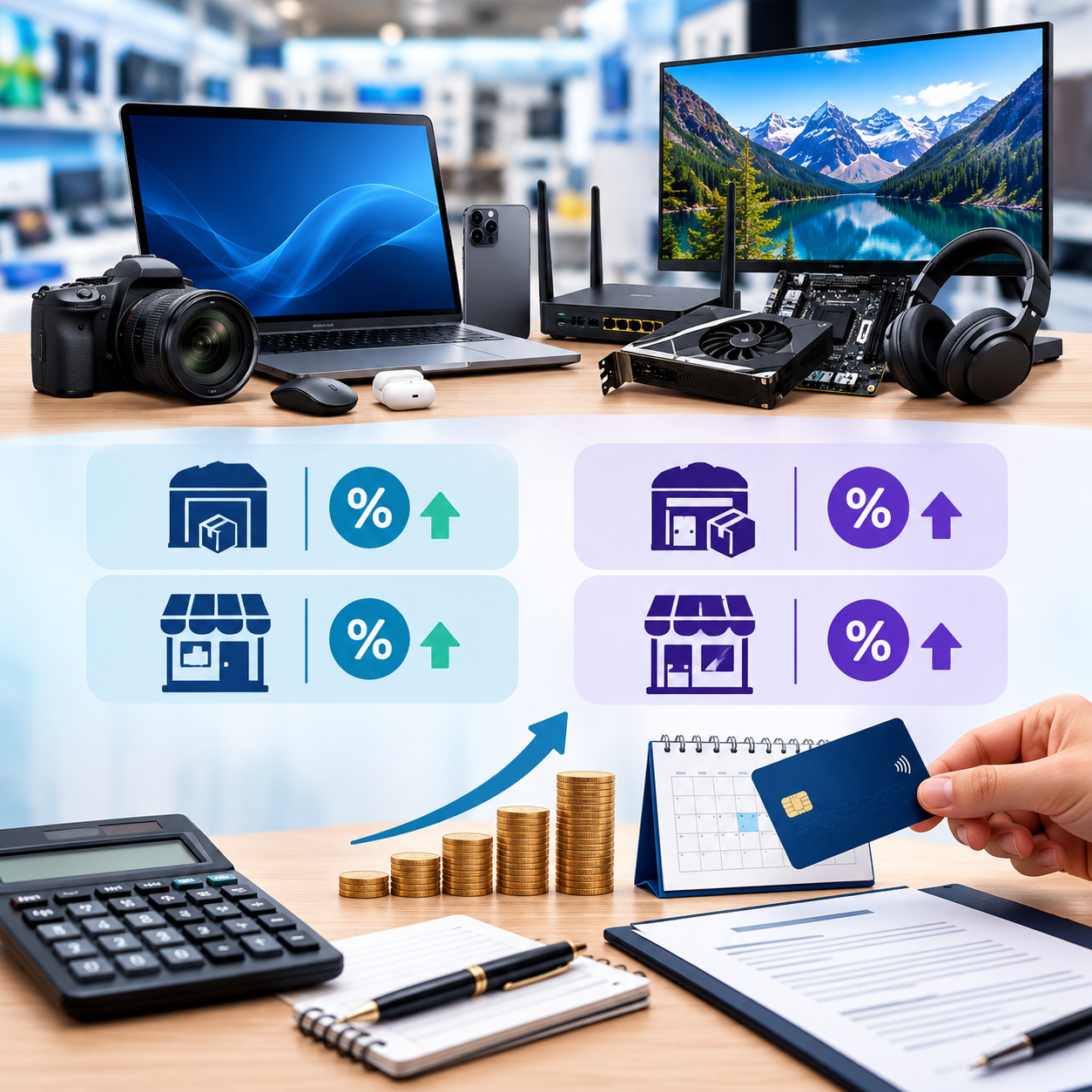 ضرایب سود کالای الکترونیکی و رایانه ای